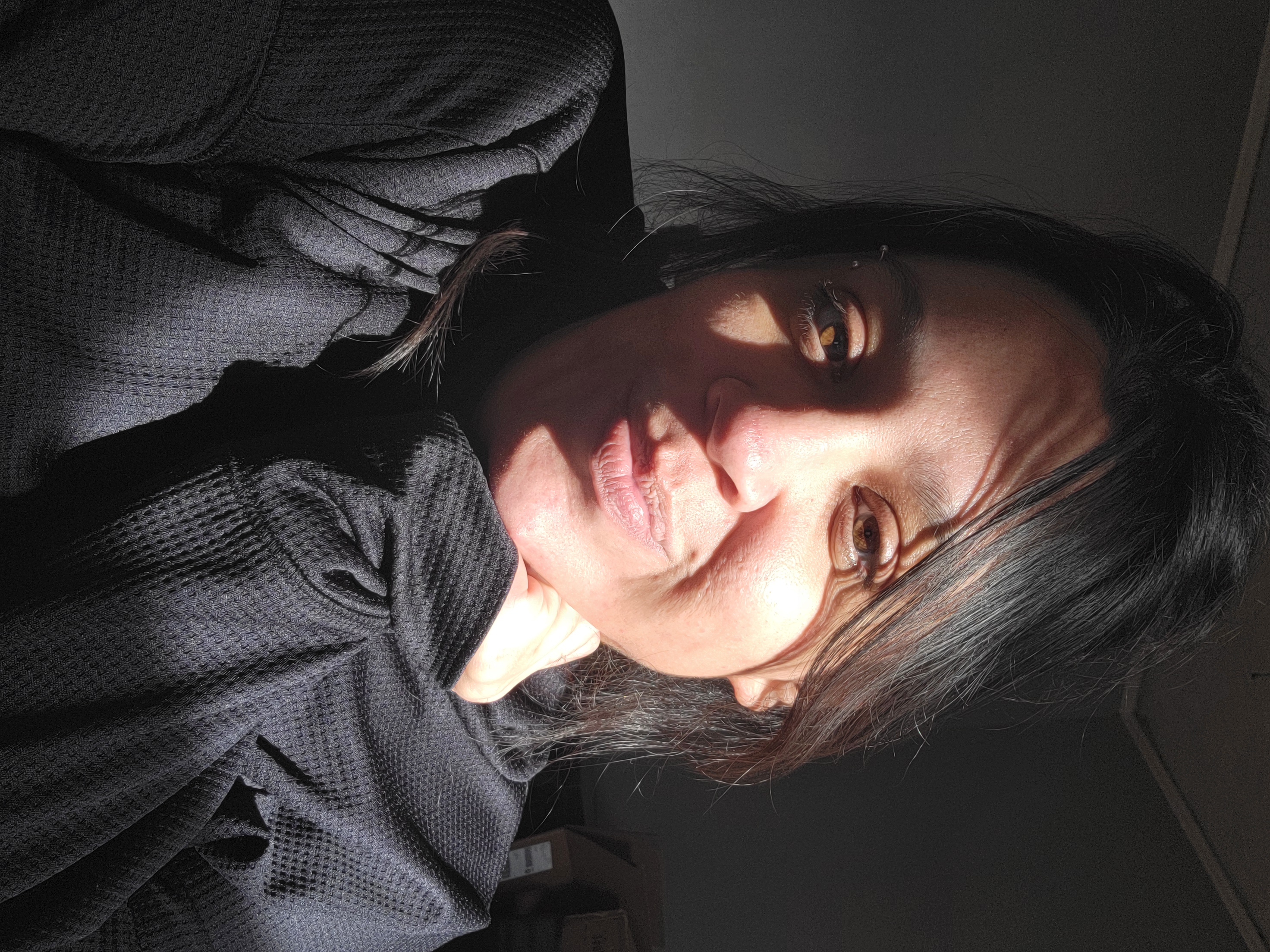 Profile avatar for Nicole, a woman in her mid thirties with dark brown hair, brown eyes, and a soft smile.